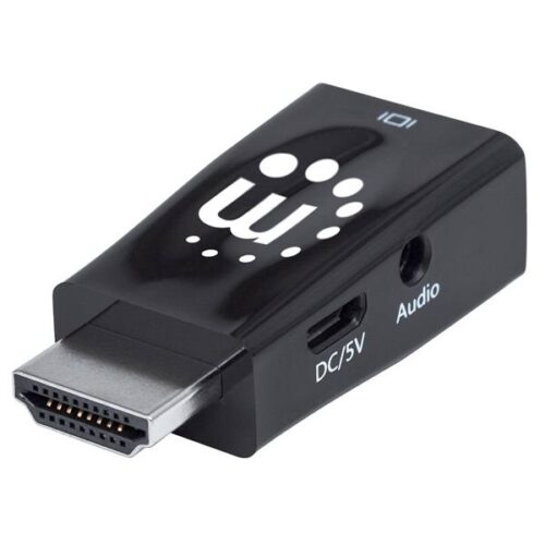 Manhattan_Kabel_atalakito_-_HDMI_to_VGA_Micro_Converter_Fekete-i531871.jpg Manhattan Kábel átalakító - HDMI to VGA Micro Converter, Fekete