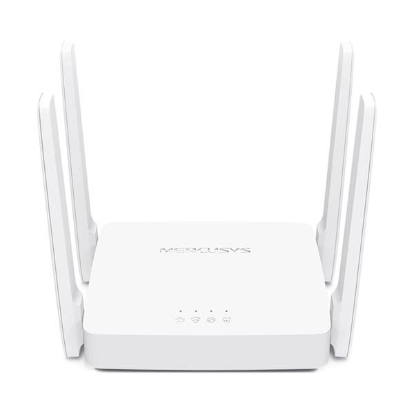 Mercusys Router WiFi AC1200 - AC10 (300Mbps 2,4GHz + 867Mbps 5GHz; 3port 100Mbps, WPA2)