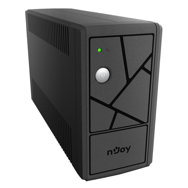 NJOY Szünetmentes  800VA - Keen 800 (2 Schuko, line-interaktív, fekete)