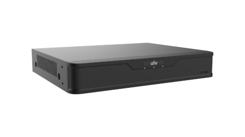 NVR301-04B-IQ.png Uniview 4 csatornás, 1 HDD-s, IP Rögzítő, 1U kialakítás,