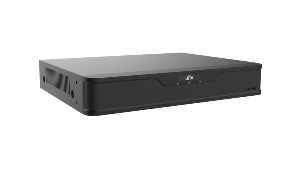 NVR301-04B-IQ.png Uniview 4 csatornás, 1 HDD-s, IP Rögzítő, 1U kialakítás,