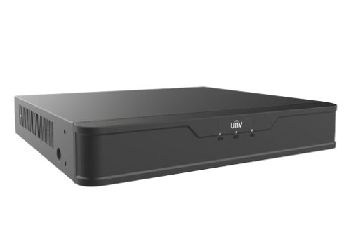 NVR501-B20series3.jpg Uniview 8 csatornás, 1 HDD-s, IP Rögzítő, 1U kialakítás, 8 POE csatlakozóval rendelkezik