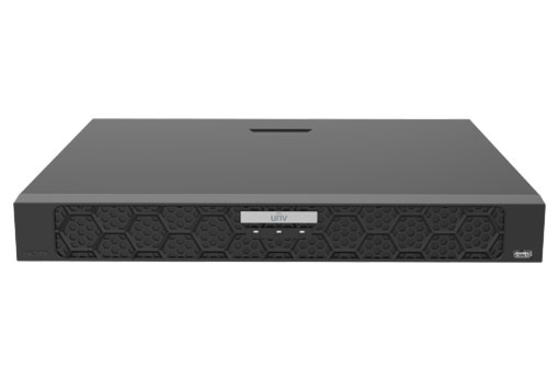 Uniview 16 csatornás, 16PoE portos 2 HDD-s, IP rögzítő
