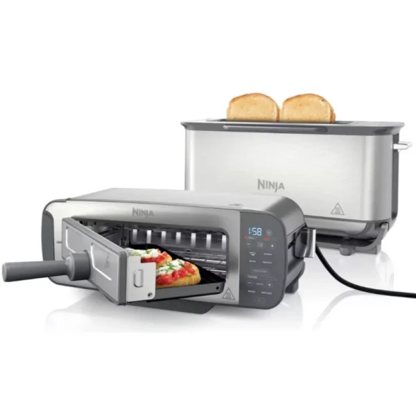 Ninja ST202EU Foodi 3in1 Kenyérpirító, grill, panini - Szürke