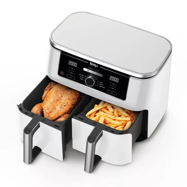 SHNI00248.webp Ninja AF400EUWH Foodi MAX Dual Zone Airfryer 9.5L - Fehér