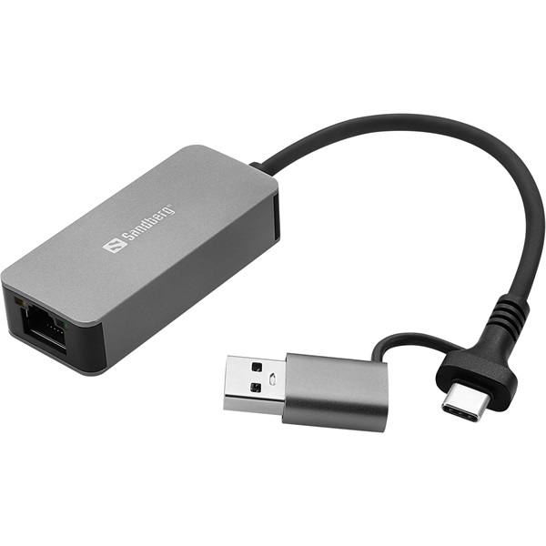 Sandberg_Kabel_Atalakito_-_USB-CA_25_GbE_RJ45_Adapter-i501438.jpg Sandberg Kábel Átalakító - USB-C/A 2.5 GbE RJ45 Adapter