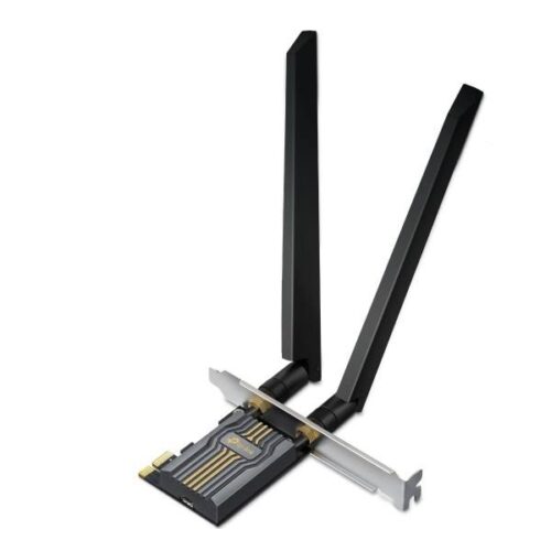 TP-Link_Halozati_adapter_WiFi_BE6500_-_Archer_TBE400_PCI-E_688Mbps_24Ghz_2882Mbps_5Ghz_2882Mbps_6Ghz_BT54_Wifi7-i527664.jpg TP-Link Hálózati adapter WiFi BE6500 - Archer TBE400 (PCI-E; 688Mbps 2.4Ghz +2882Mbps 5Ghz +2882Mbps 6Ghz; BT5.4; Wifi7)