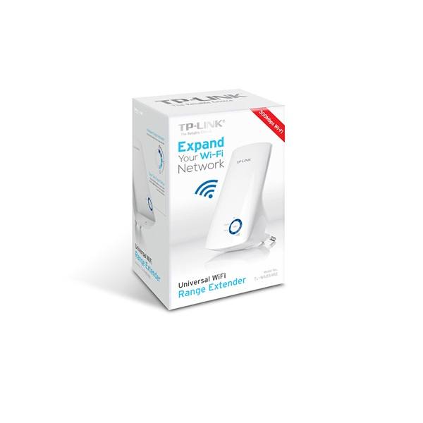 TP-Link_TL-WA854RE_Vezetek_nelkuli_N_Range_Extender_300Mbps_24GHz-i34766.jpg TP-Link Range Extender WiFi N - TL-WA854RE (300Mbps, 2,4GHz)