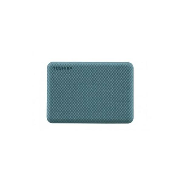 Toshiba Külső HDD 2.5" - 2TB Canvio Advance Green (USB3.0, zöld)