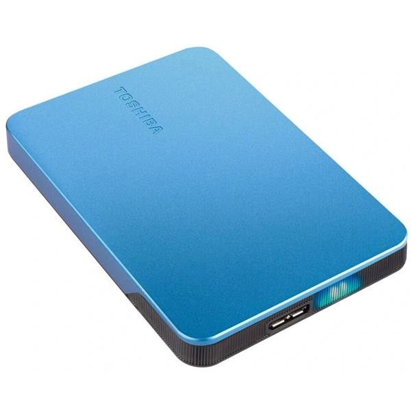 Toshiba Külső HDD 2.5" - 4TB Canvio Flex Metallic Blue (USB3.2 Gen1, kék)
