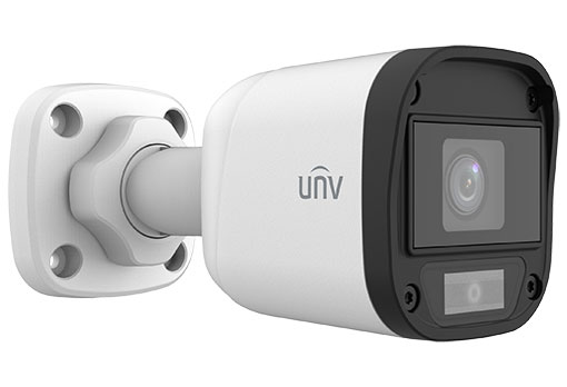 UAC-B112-F28284029-W.jpg Uniview - 2MP ColorHunter analóg Mini csőkamera, 2,8mm, TVI/AHD/CVI/CVBS