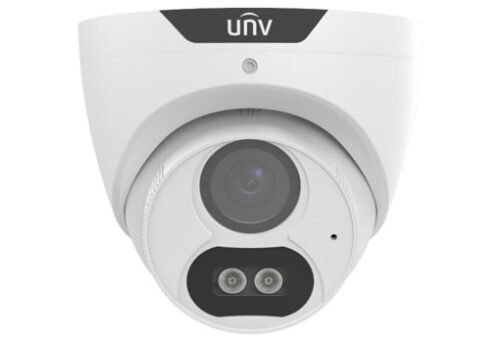 Uniview - 2MP ColorHunter analóg turret dóm kamera, fém ház, 2,8mm, TVI/AHD/CVI/CVBS