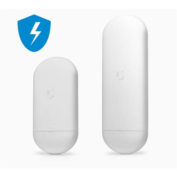 Ubiquiti_Access_Point_WiFi_AC450_kulteri_-_airMAX_NanoStation_Loco5AC_450Mbps5GHz_1Gbps_13dBi_24V_PoE_10km-i226900.jpg Ubiquiti Access Point NanoStation - Loco5AC (NS-5ACL, 1000 Mbit/s, 64MB, 24V, PoE nélkül; kültéri)