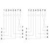 VEZ Fali aljzat - 05385 (Cat5e, UTP, 2xRJ45, árnyékolatlan, fehér)
