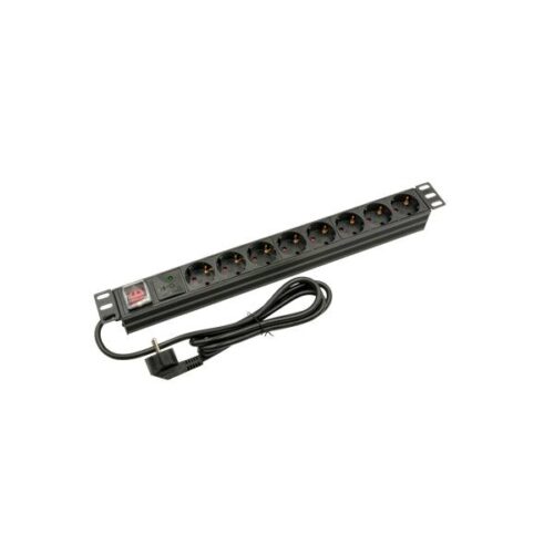 Walisec_Halozati_Eloszto_-_PDU-EU08S_Schuko_8_Schuko_Rack_1U_18m_kabel_aluminium_fekete-i504035.jpg Walisec Hálózati Elosztó - PDU-EU08S (Schuko, 8 Schuko, Rack 1U, 1,8m kábel, aluminium, fekete)