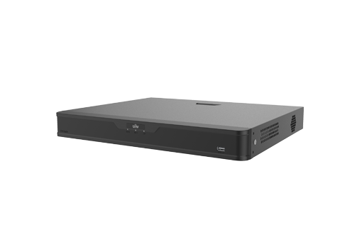 Uniview 2HDD-s, 16 csatornás (csak IP esetén 32Ch) , Hibrid Rögzítő, 1U kialakítás,