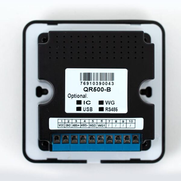 acc-er-qr500-b_4_800x800_2.jpg Cseppálló (IP66) kártya- és QR-kód olvasó - MIFARE -fekete