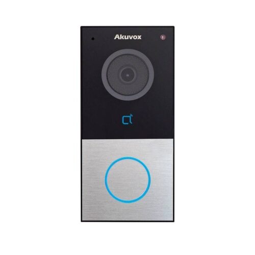 akuvox_e12w_kaputelefon_elolrol_kek_visszajelzo_led.jpg Akuvox IP kaputelefon kültéri egység (IP65)