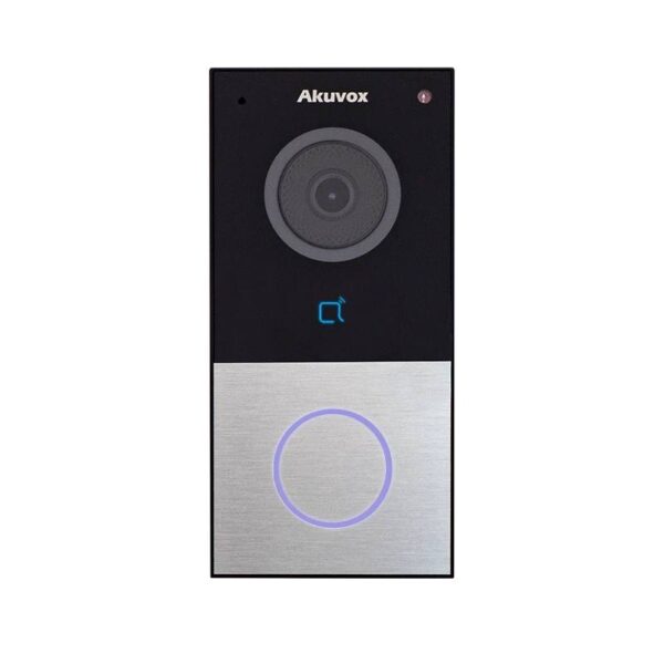 akuvox_e12w_kaputelefon_elolrol_lila_visszajelzo_led.jpg Akuvox IP kaputelefon kültéri egység (IP65)