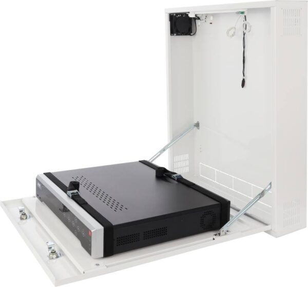 Pulsar AWO530W – Függőleges zárható fali szekrény DVR/NVR eszközökhöz