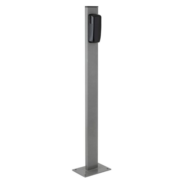 Fotocella tartó oszlop YS12X fotocellákhoz - 75 cm - szürke