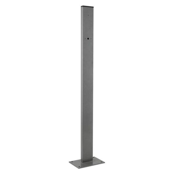 Fotocella tartó oszlop YS12X fotocellákhoz - 75 cm - szürke