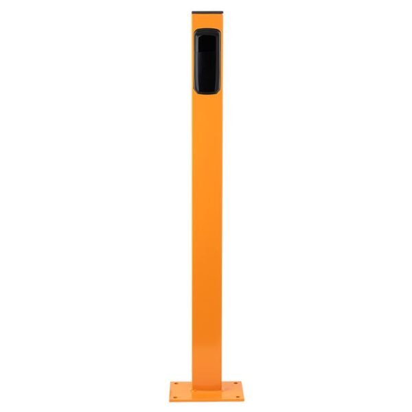 Fotocella tartó oszlop YS12X fotocellákhoz - 75 cm - narancs