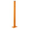 Fotocella tartó oszlop YS12X fotocellákhoz - 75 cm - narancs