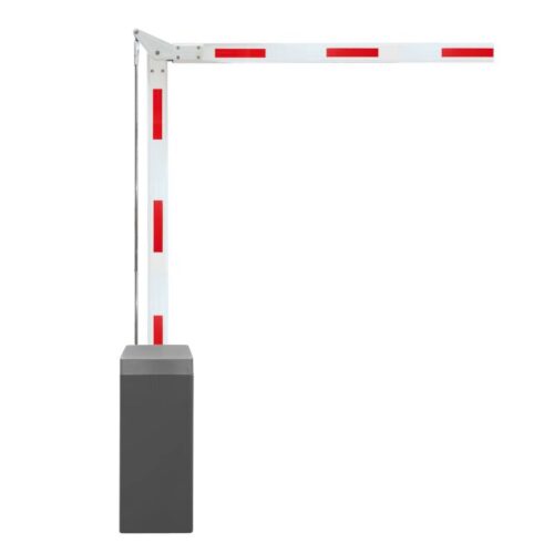 Szervo motoros sorompó 3 m 90°-ban tört karral - SERVO PRO 100