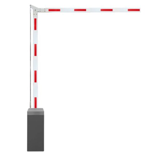 Szervo motoros sorompó 5m 90°-ban tört karral - SERVO PRO 100