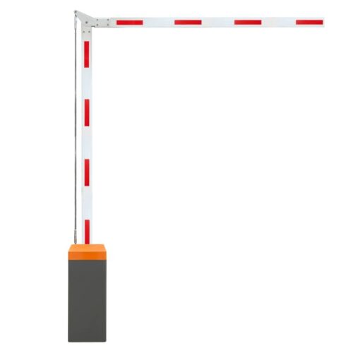Szervo motoros sorompó 5m 90°-ban tört karral - SERVO PRO 100