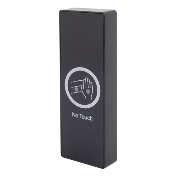 cbutton-400-w-bk_isoleft.jpg Felületre szerelhető közelítés érzékeny kapcsoló(IP66), érzékelés állítással, NO/NC kimenettel, fekete