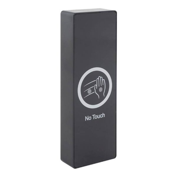 cbutton-400-w-bk_isoright.jpg Felületre szerelhető közelítés érzékeny kapcsoló(IP66), érzékelés állítással, NO/NC kimenettel, fekete