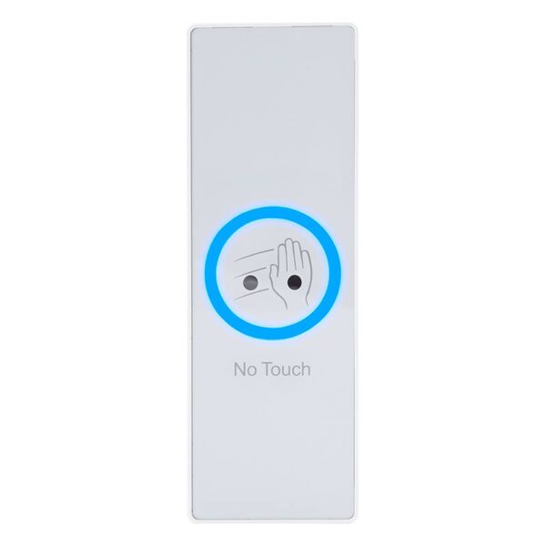 cbutton-400-wh_front_led_k_k_1.jpg Felületre szerelhető közelítés érzékeny kapcsoló(IP66), időzítéssel, érzékelés állítással, NO/NC kimenettel, fehér