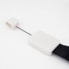 Kártyatartó nyakbaakasztó szalag - 21 mm széles - fekete