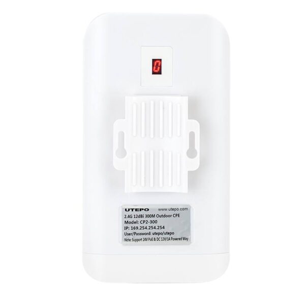 OUTLET: Wireless bridge 2,4GHz 300Mbps 500méter átvitellel Cseppálló (IP65)