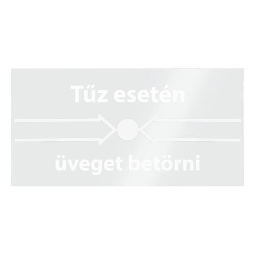 Csereüveg CPK-860 szériához