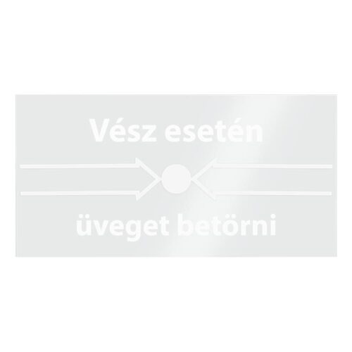 Csereüveg CPK-860 szériához