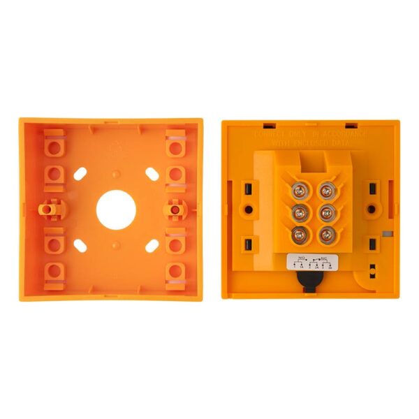 cpk-860b_nyitott.jpg Betörhető üvegű kézi jelzésadó oltásindítókhoz - sárga