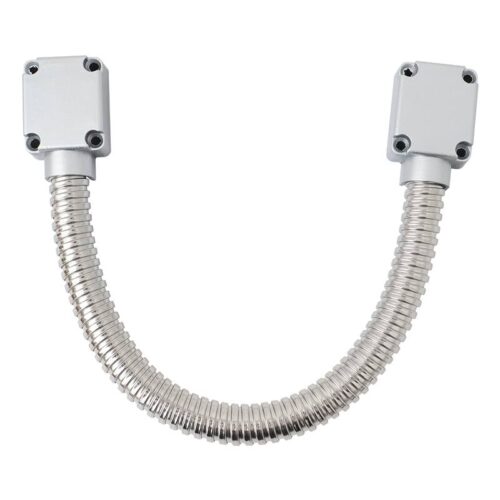 dl06-14-40-si_front.jpg INOX kábelátvezető fém szögletes véglezáróval 14 mm belső átmérővel