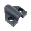 Műanyag végzáró sapka kábelátvezetőre - Antracit