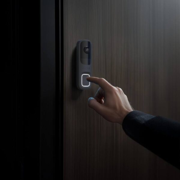 Ajax DOORBELL-WHITE – DoorBell vezeték nélküli video-kaputelefon