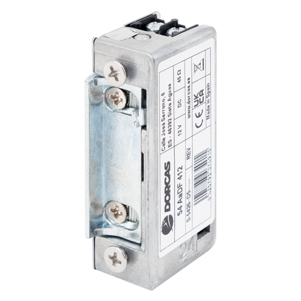 dorcas-54-aadf-412_matric_s.png Szimmetrikus, pajzs nélküli elektromos zárfogadó - kiiktatható - kis áramfelvétel