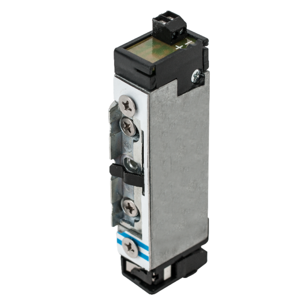 dorcas-99nf305-412-pre_2-1.png Keskeny, alacsony, pajzs nélküli elektromos zárfogadó zárnyelv érzékelővel - 12V DC