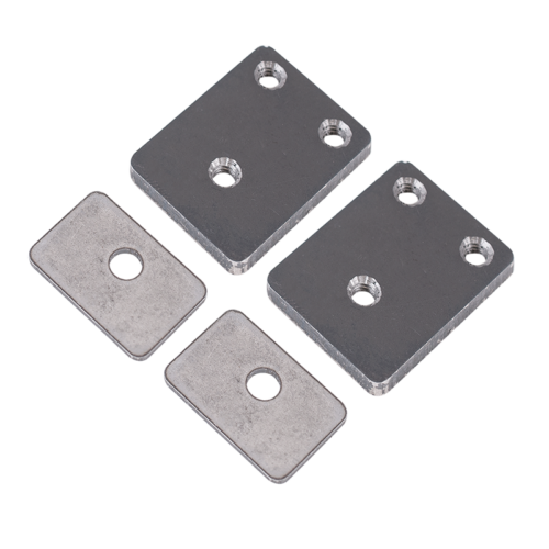 Zárpajzs süllyesztő 2 db, + 2db alátét - keskeny (22 mm) pajzsokhoz -