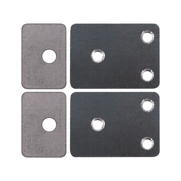 Zárpajzs süllyesztő 2 db, + 2db alátét - keskeny (22 mm) pajzsokhoz -