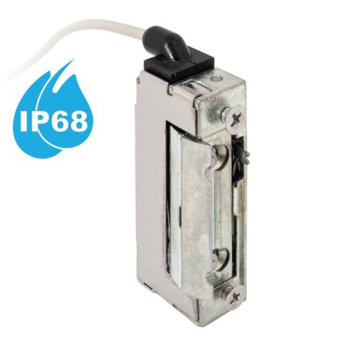 dorcas-sw99-2-ndf_25c_main_ip.jpg Vízálló (IP68) szimmetrikus, keskeny, alacsony, pajzs nélküli elektromos zárfogadó 250mm vezetékkel - kiiktatható