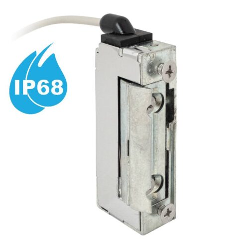 dorcas-sw99-2-nf_25c_main_ip_1.jpg Vízálló (IP68) szimmetrikus, keskeny, alacsony, pajzs nélküli elektromos zárfogadó 250mm vezetékkel