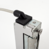 Vízálló (IP68) szimmetrikus, keskeny, alacsony, pajzs nélküli elektromos zárfogadó 250mm vezetékkel