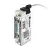 Vízálló (IP68) szimmetrikus, keskeny, alacsony, pajzs nélküli elektromos zárfogadó 250mm vezetékkel
